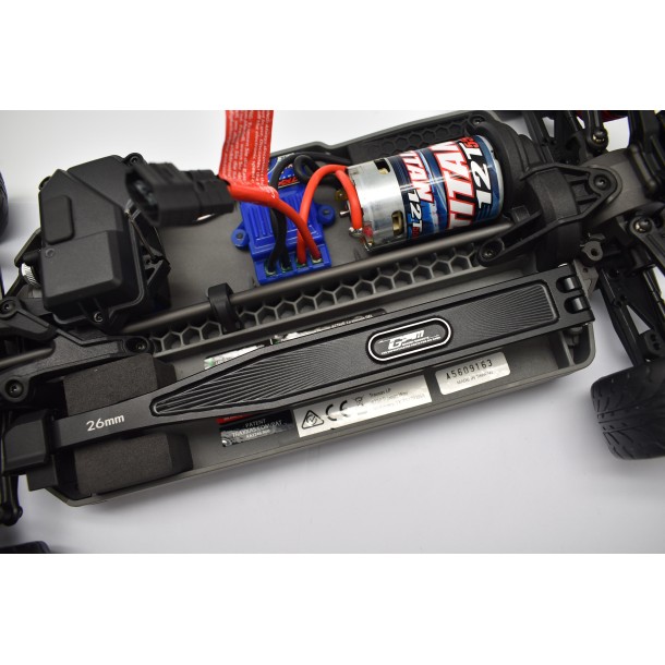 ALUMINUM BATTERY HOLD-DOWN PLATE FOR TRAXXAS 1/10 4-TEC 3.0 CORVETTE STINGARY
