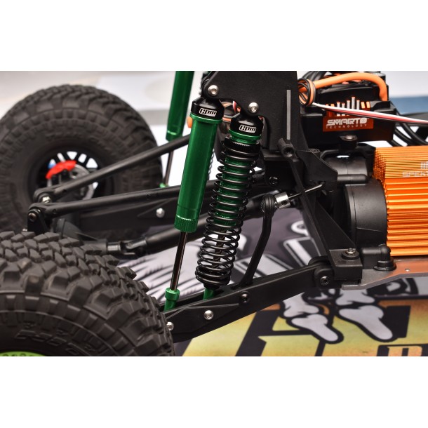 ALUMINUM 6061-T6 REAR ADJUSTABLE SPRING DAMPERS (122MM) FOR LOSI 1/10 HAMMER REY U4