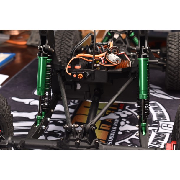 ALUMINUM 6061-T6 REAR ADJUSTABLE SPRING DAMPERS (122MM) FOR LOSI 1/10 HAMMER REY U4