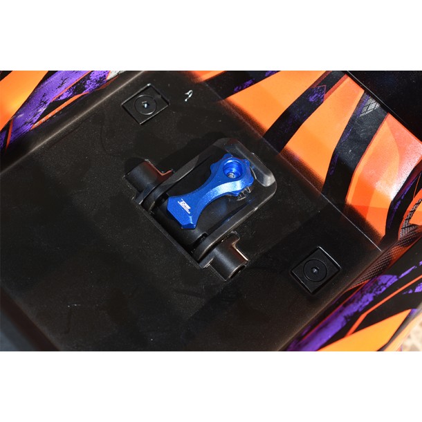 ALUMINUM BODY SHELL LOCK TRAXXAS 1/10 HOSS 4X4 VXL 3S / E-REVO 2.0 VXL / RUSTLER / MAXX