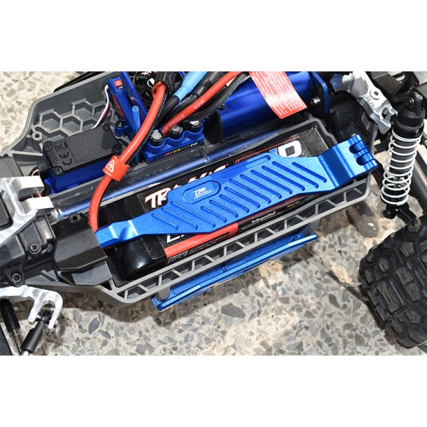 ALUMINUM BATTERY HOLD-DOWN FOR TRAXXAS 1/10 HOSS 4X4 VXL 3S