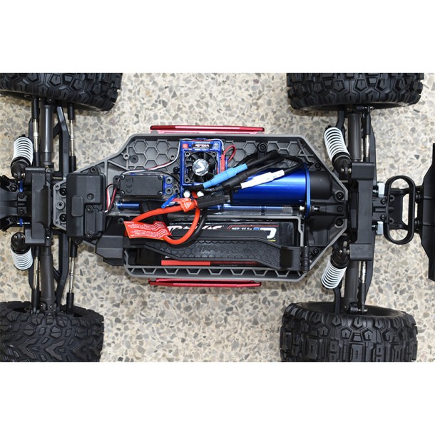 ALUMINUM CHASSIS NERF BARS FOR TRAXXAS 1/10 HOSS 4X4 VXL 3S