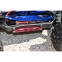 ALUMINUM CHASSIS NERF BARS (SILVER INLAY VERSION) FOR TRAXXAS 1/10 HOSS 4X4 VXL 3S