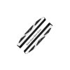 ALUMINUM CHASSIS NERF BARS (SILVER INLAY A VERSION) TRAXXAS 1/10 HOSS 4X4 VXL 3S