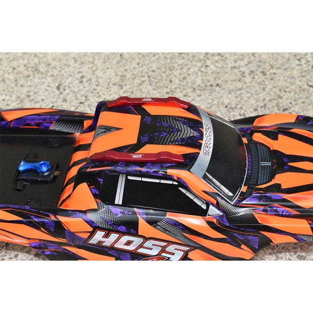 ALUMINUM ROOF SKID PLATE FOR TRAXXAS 1/10 HOSS 4X4 VXL 3S