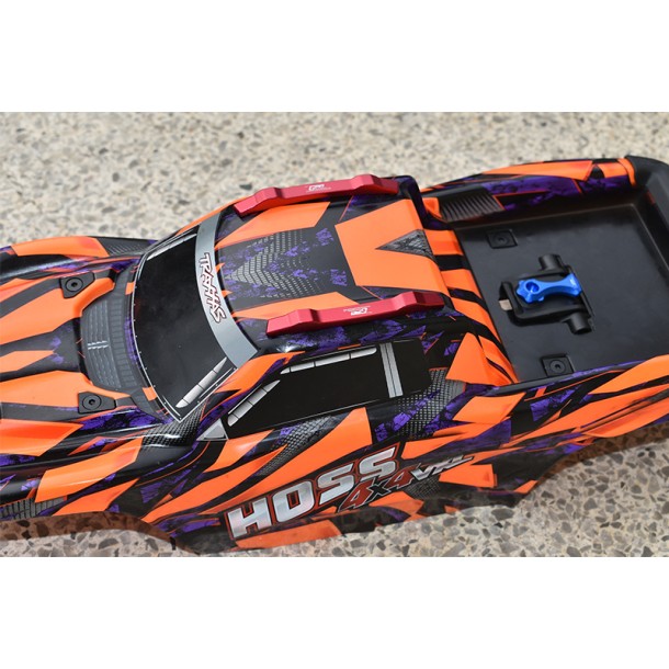 ALUMINUM ROOF SKID PLATE FOR TRAXXAS 1/10 HOSS 4X4 VXL 3S
