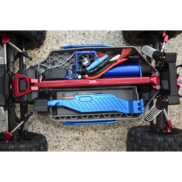 ALUMINUM CENTER BRACE BAR&MOUNT FOR TRAXXAS 1/10 HOSS 4X4 VXL 3S