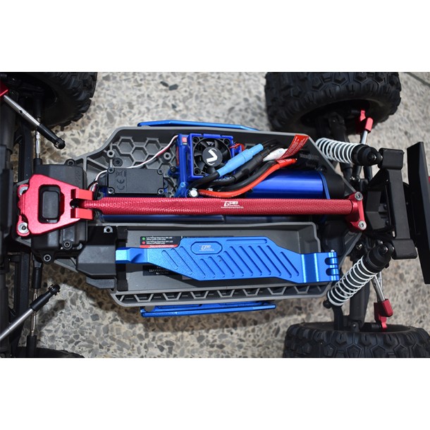 ALUMINUM CENTER BRACE BAR&MOUNT FOR TRAXXAS 1/10 HOSS 4X4 VXL 3S