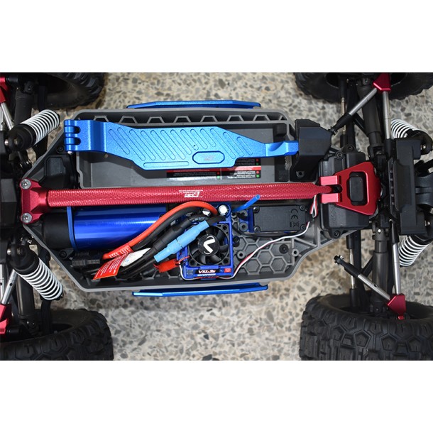 ALUMINUM CENTER BRACE BAR&MOUNT FOR TRAXXAS 1/10 HOSS 4X4 VXL 3S