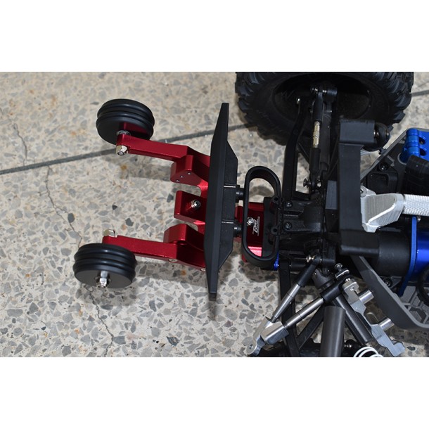 ALUMINUM REAR ADJUSTABLE WHEELIE FOR TRAXXAS 1/10 HOSS 4X4 VXL 3S