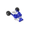 ALUMINUM REAR ADJUSTABLE WHEELIE FOR TRAXXAS 1/10 HOSS 4X4 VXL 3S