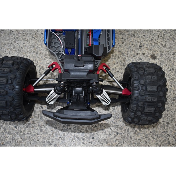 ALUMINUM FRONT TIE RODS WITH STABILIZER FOR C HUB FOR TRAXXAS 1/10 HOSS 4X4 VXL 3S