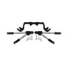 ALUMINUM FRONT TIE RODS WITH STABILIZER FOR C HUB FOR TRAXXAS 1/10 HOSS 4X4 VXL 3S
