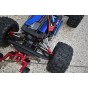 ALUMINUM REAR TIE RODS WITH STABILIZER FOR TRAXXAS 1/10 HOSS 4X4 VXL 3S