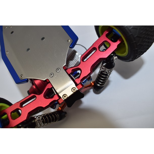 ALUMINUM REAR LOWER SUSPENSION ARM MOUNT FOR LOSI 1/18 Mini-T 2.0 / 1/16 Mini-B
