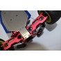 ALUMINUM REAR LOWER SUSPENSION ARM MOUNT FOR LOSI 1/18 Mini-T 2.0 / 1/16 Mini-B