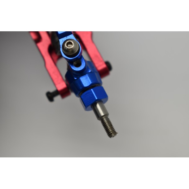 ALUMINUM REAR WHEEL HEX ADAPTERS 5MM THICK FOR LOSI 1/18 Mini-T 2.0 / 1/16 Mini-B