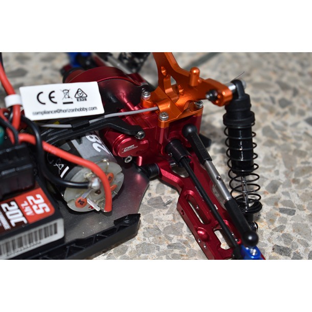 ALUMINUM REAR GEAR BOX FOR LOSI 1/18 Mini-T 2.0