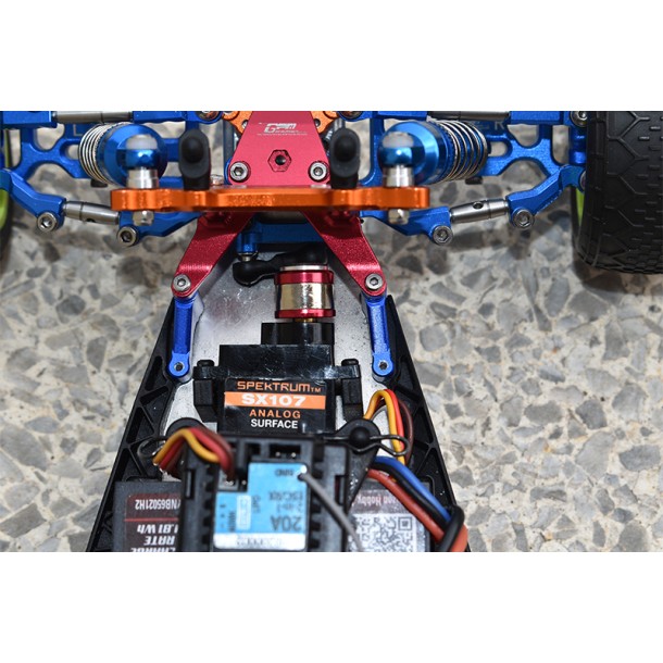 ALUMINUM FRONT CHASSIS BRACE FOR LOSI 1/18 Mini-T 2.0 / 1/16 Mini-B