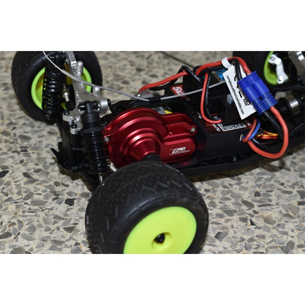ALUMINUM REAR MAIN GEAR COVER LOSI 1/18 Mini-T 2.0 / 1/16 Mini-B