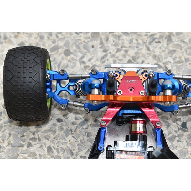ALUMINUM+STAINLESS STEEL FRONT UPPER ARM TIE ROD FOR LOSI 1/18 Mini-T 2.0 / 1/16 Mini-B