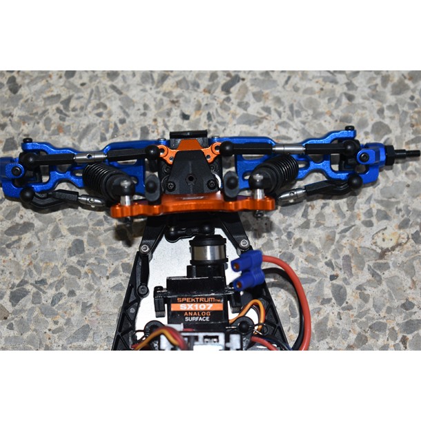 STAINLESS STEEL ADJUSTABLE FRONT UPPER ARM TIE ROD+FRONT STEERING+REAR UPPER ARM TIE ROD (NO BALL ENDS) FOR LOSI 1/18 Mini-T 2.0 / 1/16 Mini-B