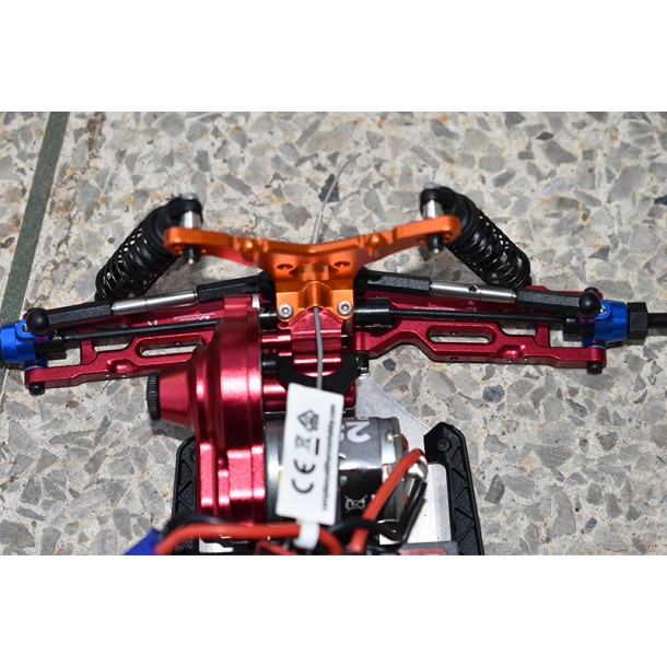 STAINLESS STEEL ADJUSTABLE FRONT UPPER ARM TIE ROD+FRONT STEERING+REAR UPPER ARM TIE ROD (NO BALL ENDS) FOR LOSI 1/18 Mini-T 2.0 / 1/16 Mini-B
