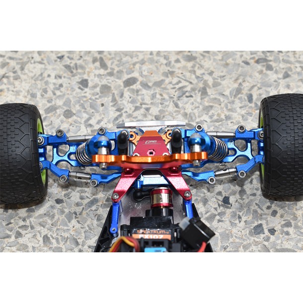 ALUMINUM+STAINLESS STEEL ADJUSTABLE FRONT STEERING TIE ROD FOR LOSI 1/18 Mini-T 2.0 / 1/16 Mini-B