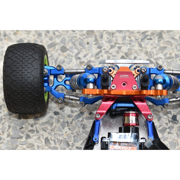 ALUMINUM+STAINLESS STEEL ADJUSTABLE FRONT STEERING TIE ROD FOR LOSI 1/18 Mini-T 2.0 / 1/16 Mini-B