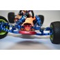 ALUMINUM FRONT BUMPER WITH D-RINGS + ALUMINUM FRONT SKID PLATE FOR LOSI 1/18 Mini-T 2.0 / 1/16 Mini-B