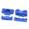7075 ALLOY FRONT BULKHEAD & REAR PIN MOUNTS FOR LOSI 1/24 MICRO-B / 1/28 MICRO-T 2S