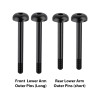 MEDIUM CARBON STEEL FRONT AND REAR LOWER ARM OUTER PINS FOR LOSI 1/24 MICRO-B / 1/28 MICRO-T 2S