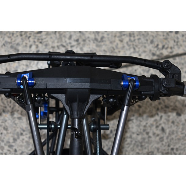 ALUMINUM FRONT/REAR AXLE MOUNT SET FOR SUSPENSION LINKS FOR LOSI 1/8 LMT