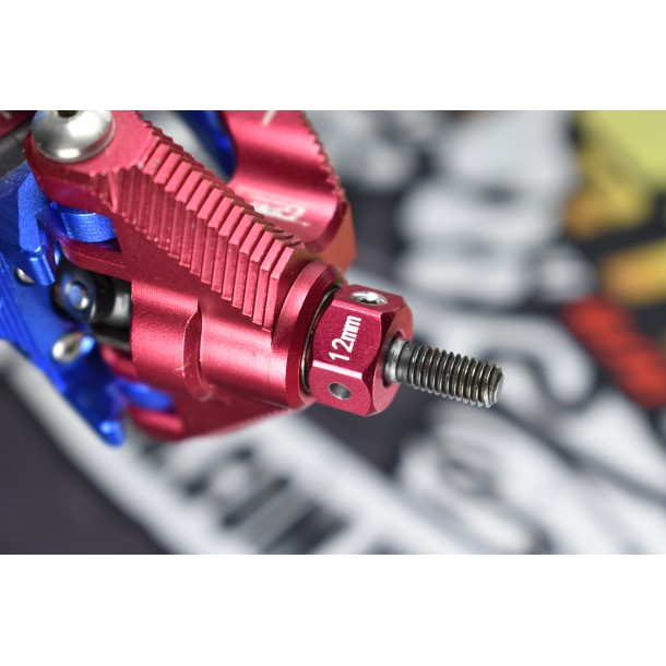 ALUMINIUM 6061-T6 HEX ADAPTER (12MMX8MM) FOR LOSI 1/8 LMT 1.0 / 2.0 