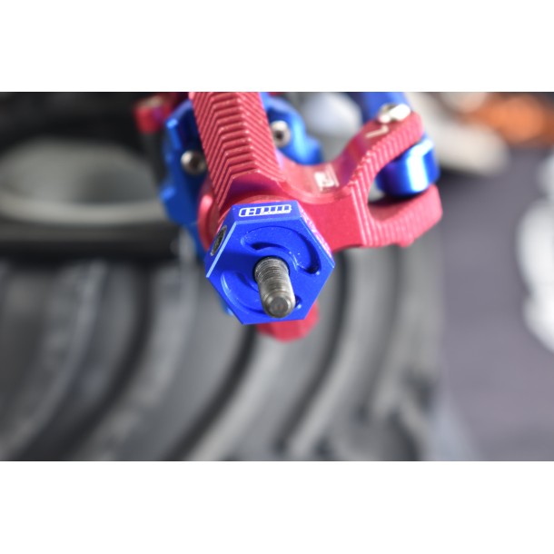 ALUMINIUM 7075-T6 HEX ADAPTER (17MMX8MM) FOR LOSI 1/8 LMT 1.0 / 2.0 