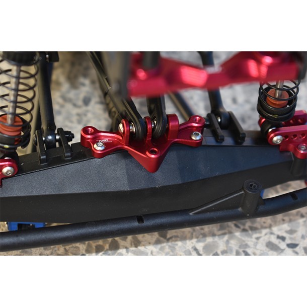 ALUMINUM MOUNT FOR FRONT/REAR GEARBOX UPPER SUSPENSION LINKS FOR LOSI 1/8 LMT TLR TUNED
