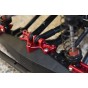 ALUMINUM MOUNT FOR FRONT/REAR GEARBOX UPPER SUSPENSION LINKS FOR LOSI 1/8 LMT TLR TUNED