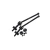 4140 CARBON STEEL FRONT CVD DRIVE SHAFT FOR LOSI 1/8 LMT 1.0 / 2.0 