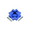 ALUMINUM CENTER DIFFERENTIAL OUTPUTS FOR LOSI 1/8 LMT