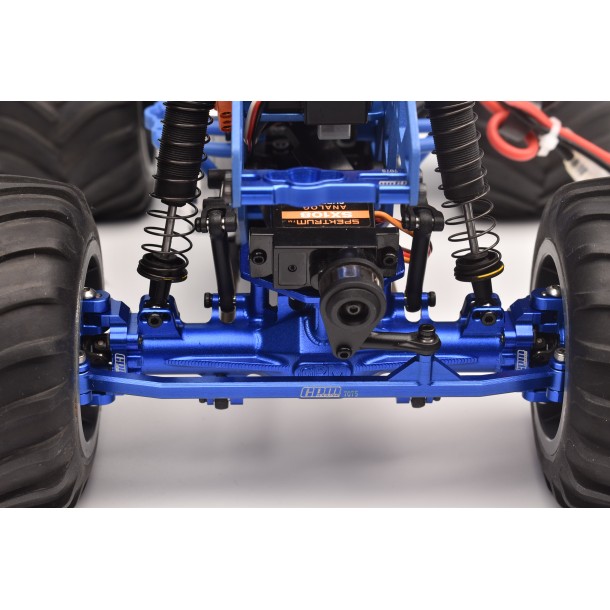 ALUMINUM 7075 QUICK RELEASE FRONT AXLE HOUSING SET FOR LOSI 1/18 Mini LMT Megalodon 2S