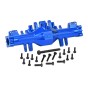ALUMINUM 7075 QUICK RELEASE FRONT AXLE HOUSING SET FOR LOSI 1/18 Mini LMT Megalodon 2S