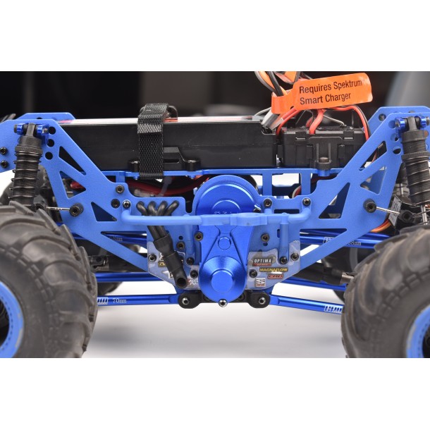 ALUMINUM 7075 LARGE CAPACITY BATTERY COMPARTMENT WITH ESC AND RECEIVING BRACKET FOR LOSI 1/18 Mini LMT