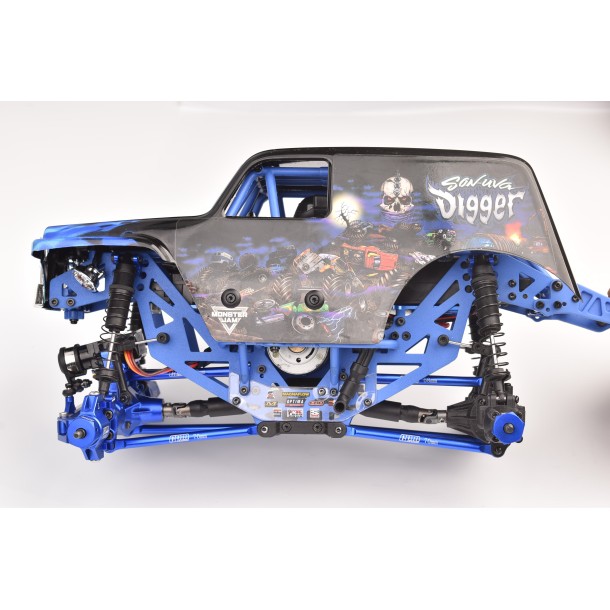 ALUMINUM 7075 LOWER 4-LINK BAR SET FOR LOSI 1/18 Mini LMT Megalodon 2S