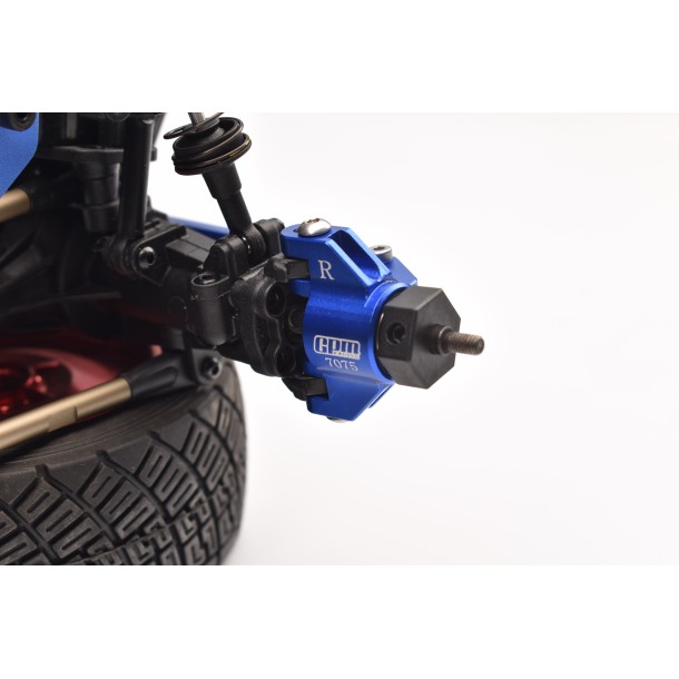 ALUMINUM 7075 FRONT STEERING BLOCK (LARGER INNER BEARINGS) FOR LOSI 1/18 Mini LMT Megalodon 2S