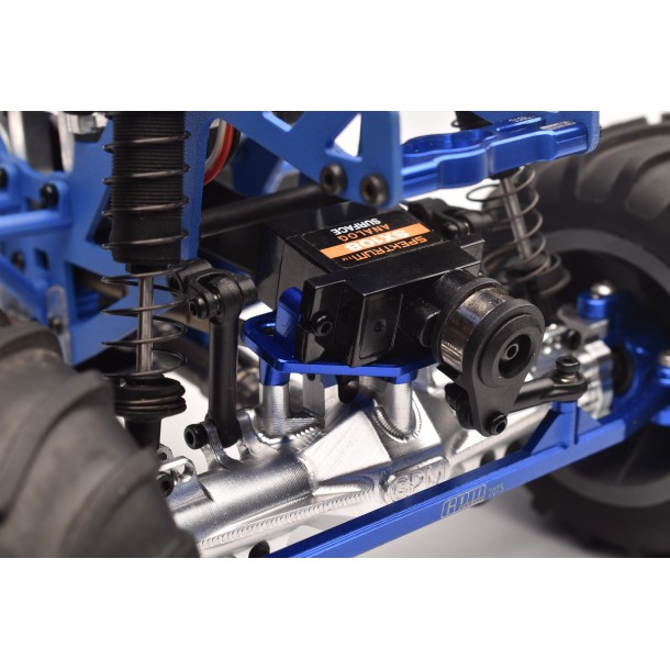 ALUMINUM 7075 SERVO PLATE FOR LOSI 1/18 Mini LMT Megalodon 2S