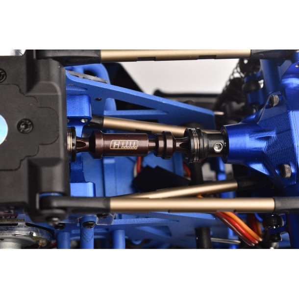 MEDIUM CARBON STEEL FRONT+REAR CENTER DRIVESHAFTS FOR LOSI 1/18 Mini LMT Megalodon 2S