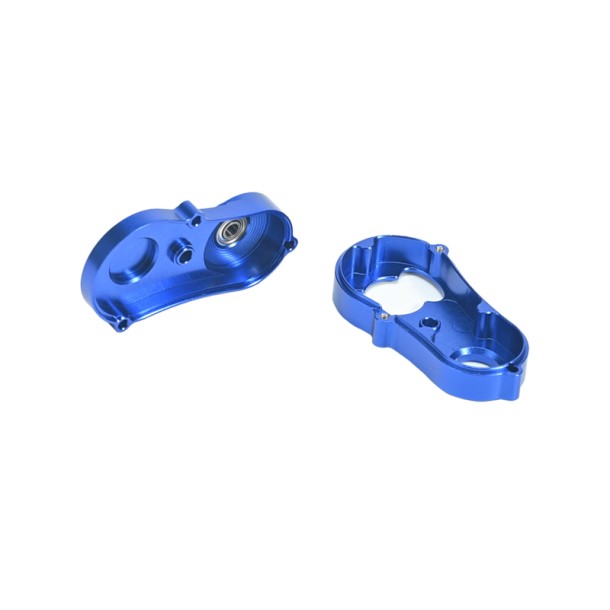 ALUMINUM 7075 CENTER GEAR BOX HOUSING SET WITH COVERS FOR LOSI 1/18 Mini LMT Megalodon 2S