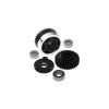 40Cr STEEL IDLE AND CUSH DRIVE GEAR SET FOR LOSI 1/18 Mini LMT Megalodon 2S
