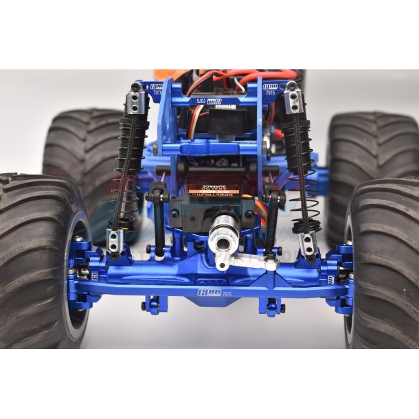 FRONT & REAR SUSPENSION TRAVEL LIMIT STRAPS FOR LOSI 1/18 Mini LMT Megalodon 2S