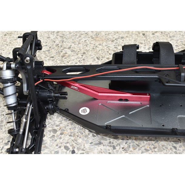 ALUMINUM REAR CHASSIS BRACE FOR LOSI 1/10 LASERNUT TENACITY ULTRA 4
